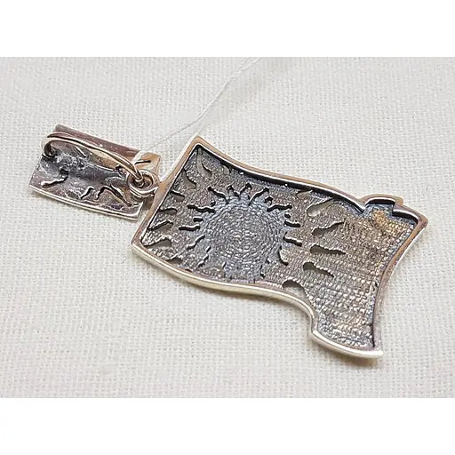 Срібна підвіска Брюс Печатку Соломона. 3110097 - фото 3