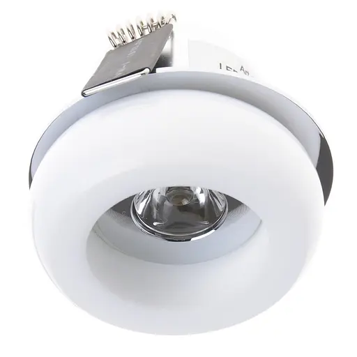 Світильник точковий Brille для ванної LED-114/1W CH WH L13-046