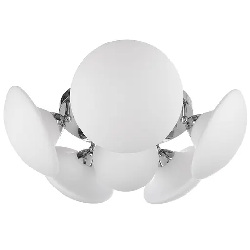 Люстра Brille потолочная молекула в зал E27 60W WH (BL-302C/6)