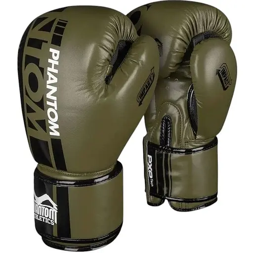 Перчатки боксерские Phantom Athletic Apex Army Green - 14 унций - фото 1