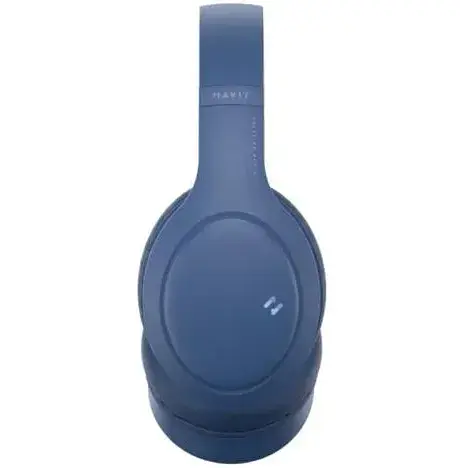 Наушники беспроводные Havit H633BT Blue Bluetooth 5.1 микрофон динамика 40 мм Type-C 350 mAh (HV-H633BT) - фото 4