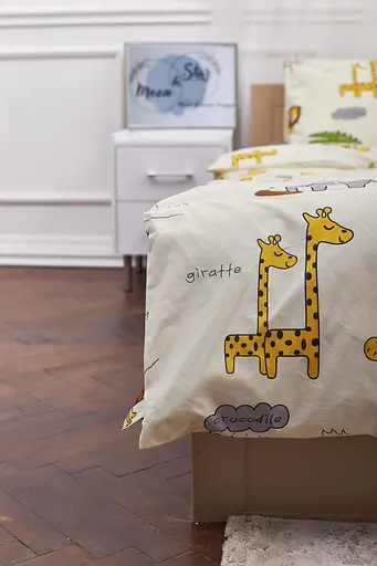 Комплект постельного белья Moon&Star King Size 220x240 наволочки 2х50х70 Savanna Бязь Gold Люкс - фото 4