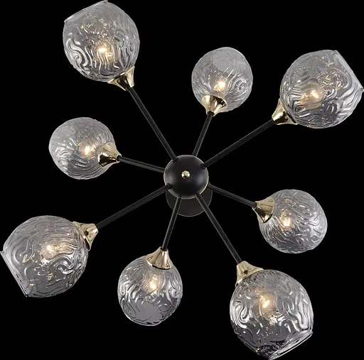 Люстра декоративна VALESO V XA1486B/8 BK+FGD - фото 3