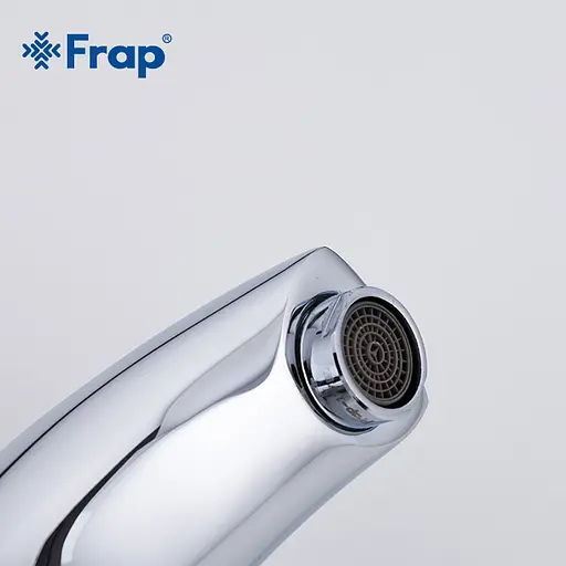Смеситель для умывальника шпилька Ø40 Frap 1/10 F1021 Хром - фото 4