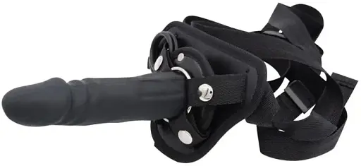 Страпон I'MCUM Onyx Rider Черный (IM-KYJ253)