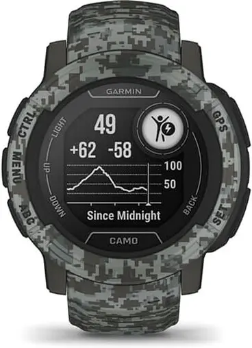 Смарт-годинник Garmin Instinct 2 - Camo Edition Graphite Camo (010-02626-03) - фото 8