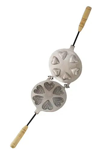 Форма для випікання печива у вигляді сердець (6 сердець/сердечок), Ласунка 81915 - фото 1