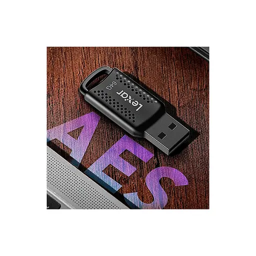 USB флеш накопичувач Lexar 64GB JumpDrive V400 Black USB 3.0 (LJDV400064G-BNBNG) - фото 11