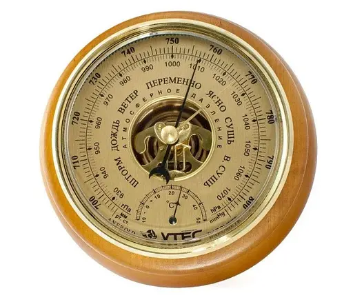 Барометр Шлифованное золото БТК-СН 14