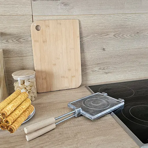 Форма для випічки вафель і вафельних трубочок - Вафельниця прямокутна, ХЕАЗ 81852 - фото 7