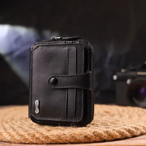 Кожаный кошелек Canpellini 10.8х8.5х2 см acs0025071 - фото 7