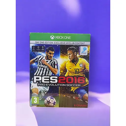 (Новий!)Ліцензійний диск на Xbox Series\One ліцензія PES 2016: Pro Evolution Soccer (Day One Edition)