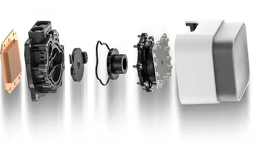 СВО DeepCool LQ240 White (R-LQ240-WHDSMC-G-1) - фото 7