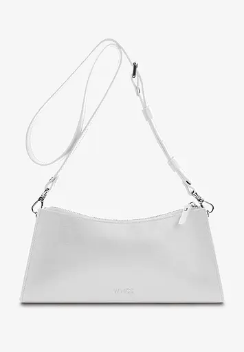 Жіноча шкіряна сумка Sally Baget біла - фото 2