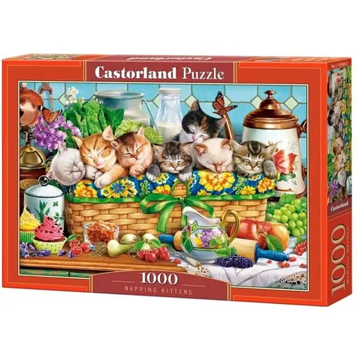 Пазл Castorland Спящие котята 1000 эл. (C-105069)
