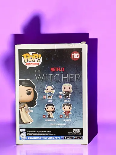 Коллекционная фигурка Фанко, сувенирная игрушка Фанко Йеннифэр Ведьмак №1193 Witcher Yennefer Funko - фото 2