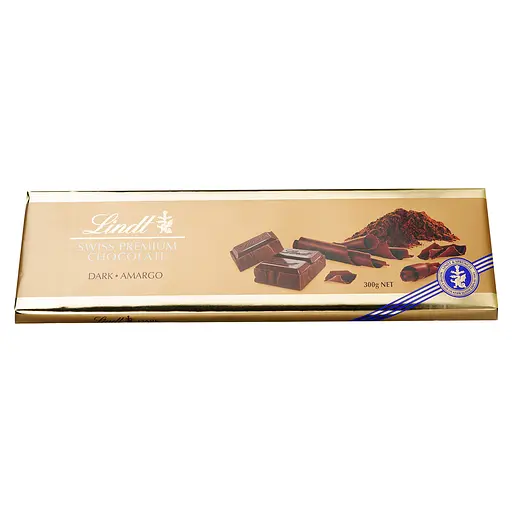 Шоколад черный Lindt Gold Cree A Berne Swiss Dark Chocolate 300 г - фото 2