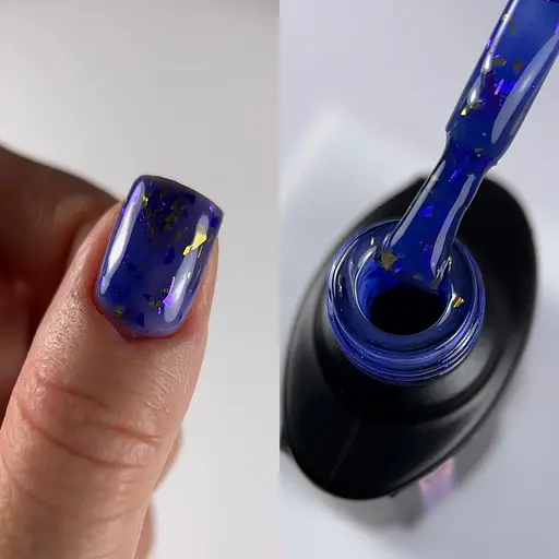 Гель-лак для нігтів з поталлю Reglance 192 Blackberry Cake 7.5 мл - фото 2