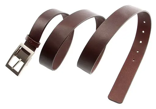 Ремінь шкіряний Grande Pelle чоловічий 125х3,3 см acs0015137 - фото 3