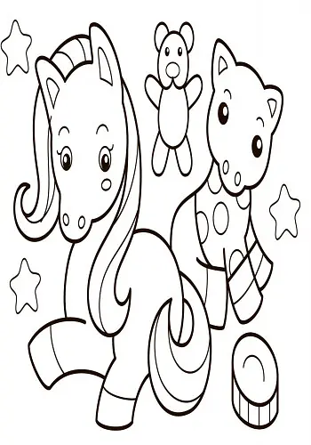 Дитяча водна розмальовка: Іграшки 734011, 8 сторінок - фото 6