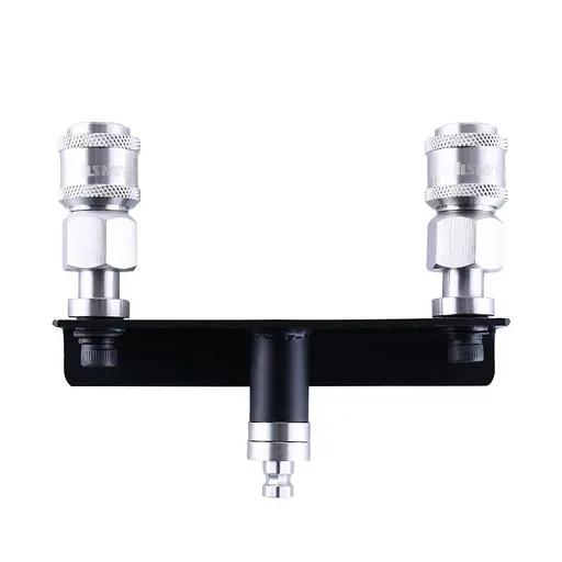 Подвійний коннектор для секс-машин Hismith Quick Connector Adapter with Double Head система KlicLok - фото 2