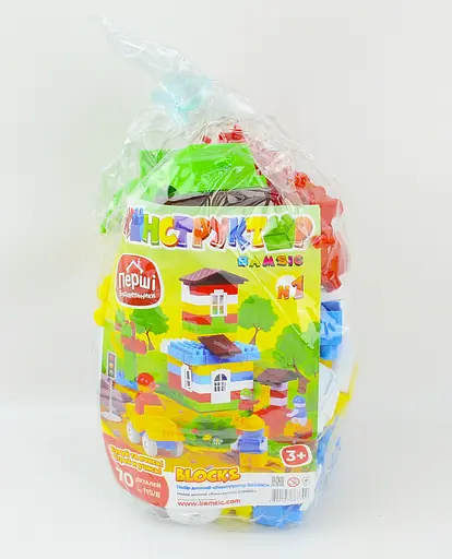 Конструктор BAMSIC №1, 70 деталей, 115/8
