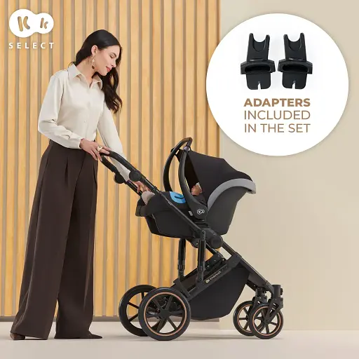 Універсальна коляска 2 в 1 Kinderkraft Prime 2 Sandrose Beige (KSPRIM02BEG2000) - фото 7