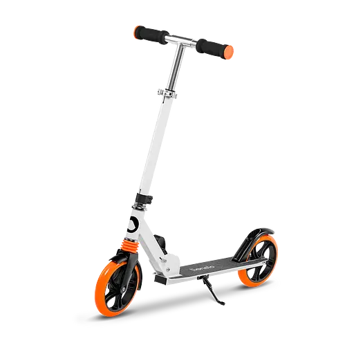 Дитячий самокат Lionelo Luca White Orange 35х88.5х82-97 см 000148551 - фото 2