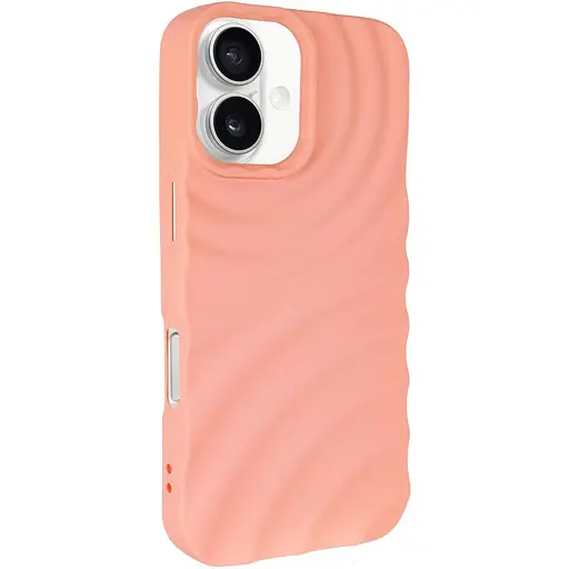 Чохол Epik TPU MonoWave для Apple iPhone 16, 6.1 Pink - фото 1