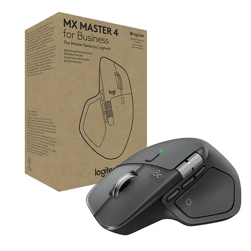 Мышь Logitech MX Master 4 for Business Wireless/Bluetooth Graphite (910-007617)