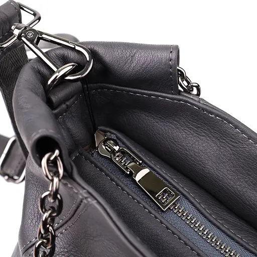 Повседневная сумка для женщин Vintage из натуральной кожи 29.5х22х13.5 см sum0027562 - фото 7