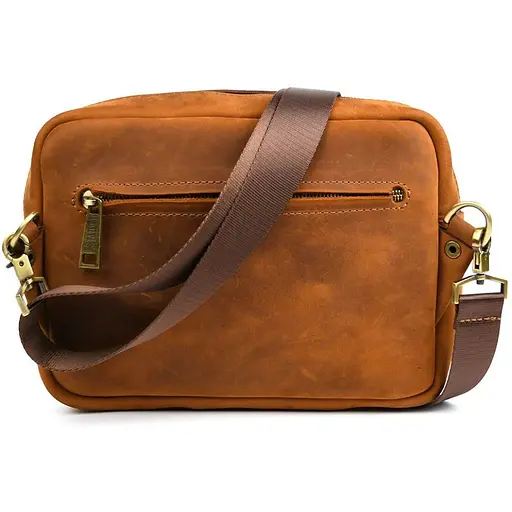 Шкіряна сумка через плече Tarwa 24х17х6 см sum0028315 - фото 1