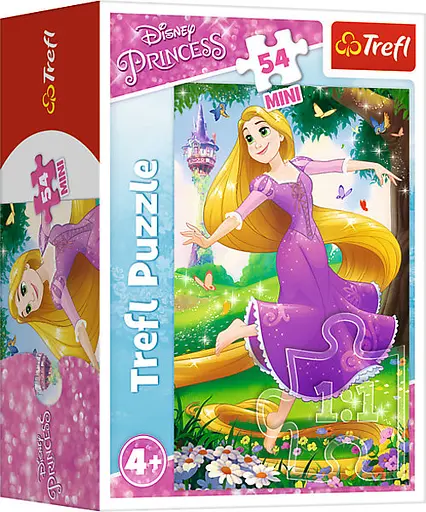 Набір Пазли - (54 елм. Міні) - "Рапунцель" / Дісней принцеси - фото 1