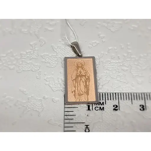 Золотая подвеска Favoritum-икона "Божья Матерь". 310019 - фото 5