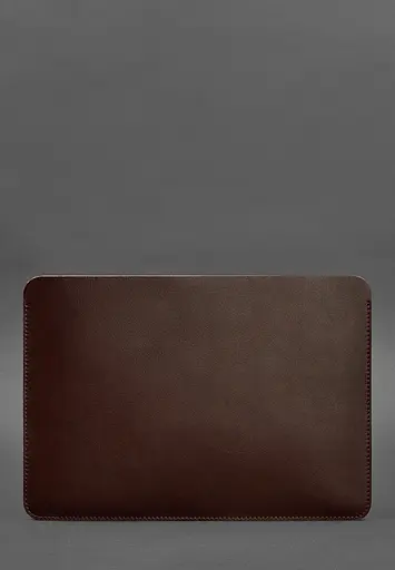 Чохол із натуральної шкіри BlankNote для MacBook 13 дюйм Бордовий - фото 2