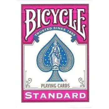 Карти гральні United States Playing Card Company Bicycle Rider Back Fuchsia deck (BBF001)