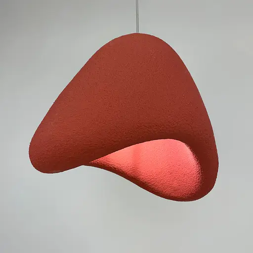 Светильник с оранжево-красным текстурным плафоном | Line F | Арт. Y403-400 - фото 2