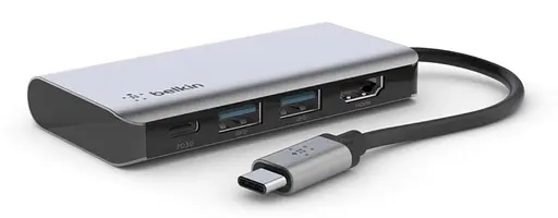 Belkin Адаптер USB-C 4in1 Multiport Dock - фото 4