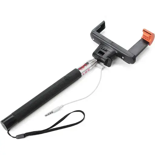 Селфі-монопод Smart зі шнуром SS4 Black - фото 1