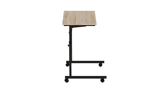 Стол приставной Амиго 62x60x40 металл Черный ДСП Дуб Сан-Марино 16мм FRD-102527 - фото 3