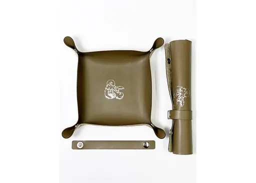 Настільна гра Планета Ігор Лоток для кубиків Дракон (коричневий) (Dice tray Dragon brown) (pi-dt005) - фото 4