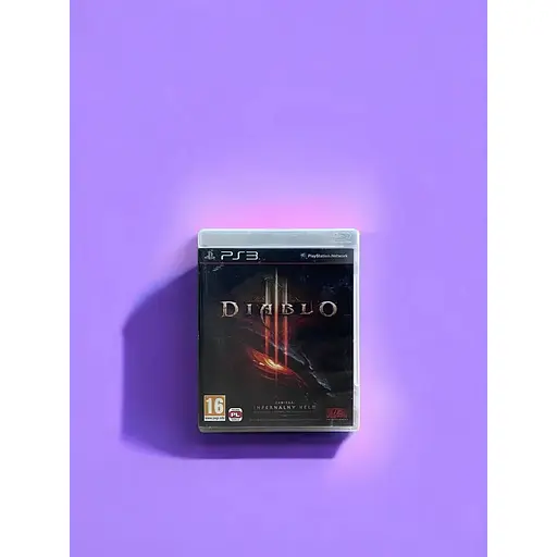 Диск з грою на PlayStation 3 ліцензія Diablo III, гра на PlayStation 3 Diablo 3