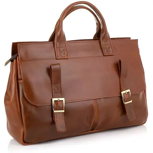 Шкіряний портфель Tarwa 41х27х9 см sum0025611 - фото 1