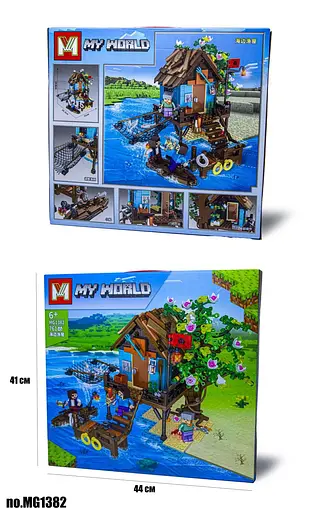 Конструктор Майнкрафт, MG1382, 762+ деталей - фото 3