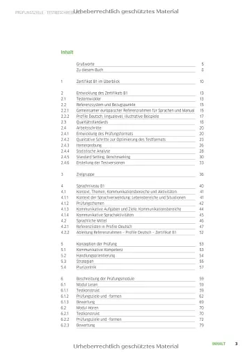 Zertifikat B1 - Prufungsziele, Testbeschreibung: Deutschprüfung für Jugendliche und Erwachsene. Deutsch als Fremdsprache - фото 3