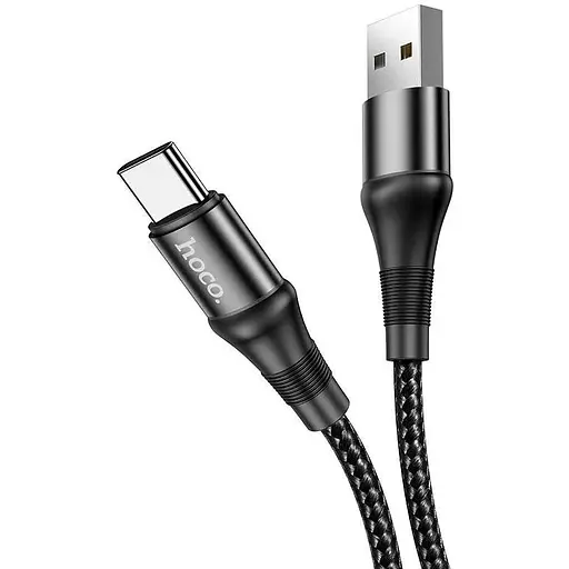 Кабель Hoco X50 Excellent charging data cable for Type-C Чорний
