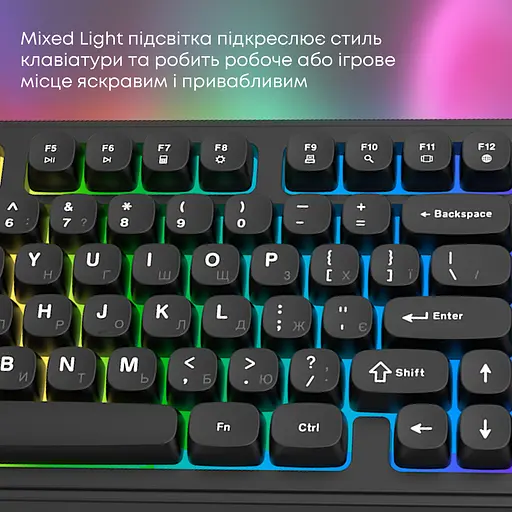 Клавіатура Ajazz AF98 Black USB-C (AF98-B) - фото 12