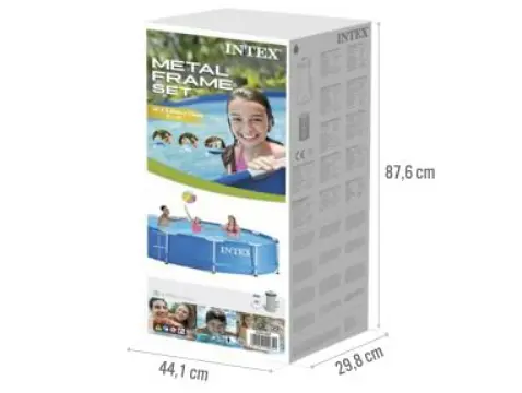 Каркасный бассейн Intex с насосом и фильтром 366x76 Garden Frame 28212 - фото 9