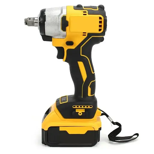 Акумуляторний набір інструментів 28V у кейсі дриль шурупокрут ударний гайковер болгарка перфоратор Жовто-чорний - фото 4