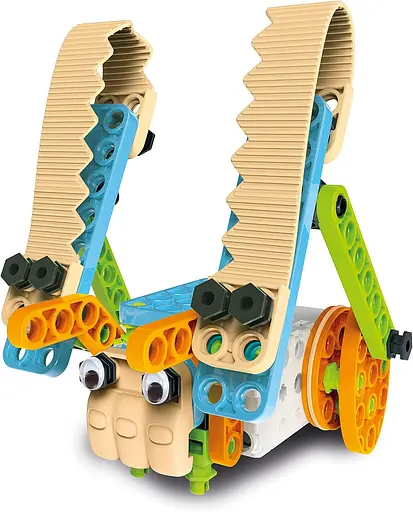 Інтерактивний конструктор 5 в 1 Лабораторія механіки Смішні тварини - Clementoni 50326 - фото 6